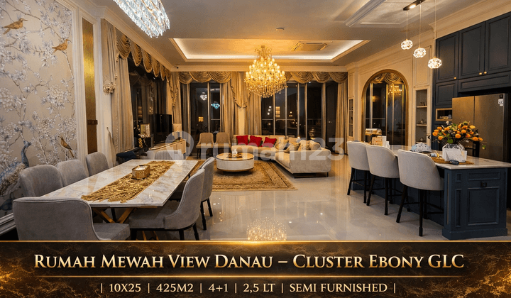 Best Deal Green Lake City Cluster Ebony - Rumah Mewah View Danau Lt250