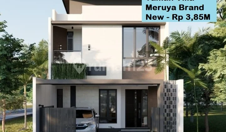 Hot Deal Rumah Baru Modern Taman Villa Meruya – 3+1 KT, 2 Lantai
