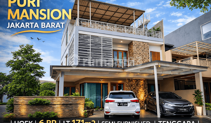 Rumah Hook Puri Mansion Jakarta Barat - 6Kt | Dekat Tol & Mall Puri!
