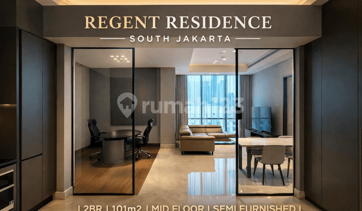 Regent Residence South Jakarta 2Br 101M² - Shock Deal Under Market