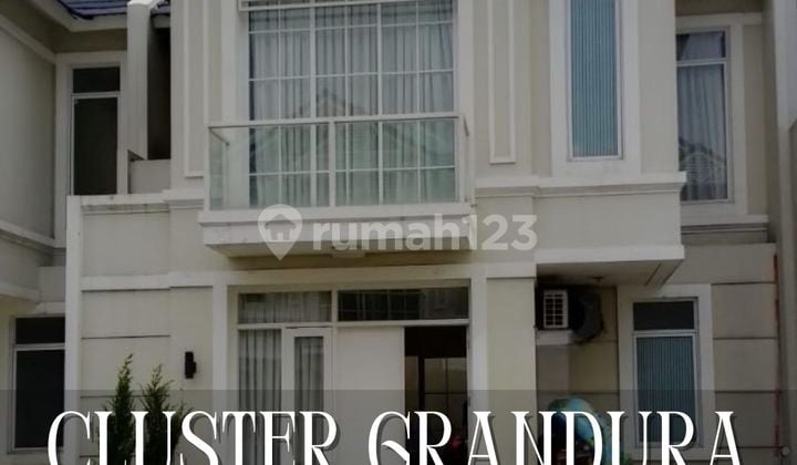 Dijual Cepat Rumah Cluster Unit Bagus Siap Huni di Cluster Grandura, Lavon Swan City