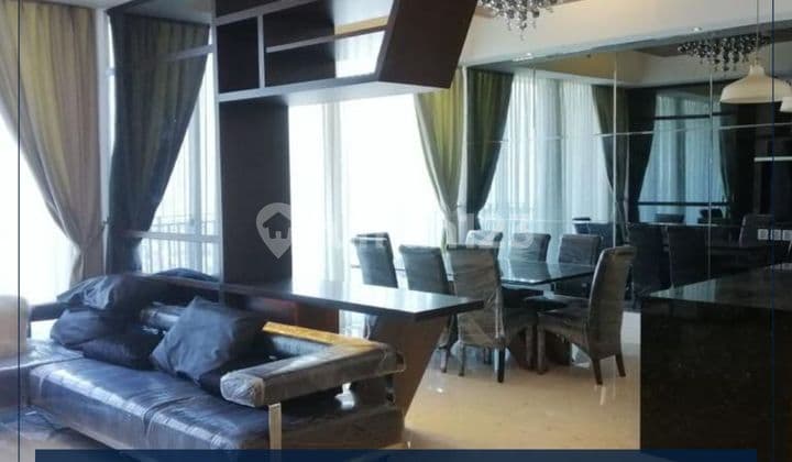 Dijual Cepat Apartemen 4br Unit Penthouse Hoek Siap Huni Full Furnished Sangat Strategis Di Apartemen Kemang Village, Jakarta Selatan