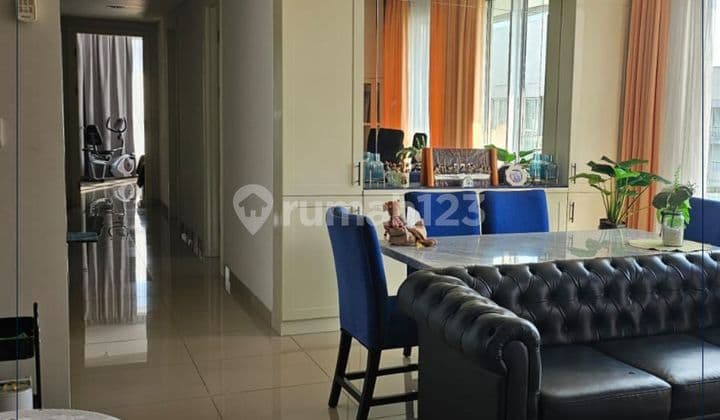 For Quick Sale - 3BR Semi-Furnished Apartment with Many Facilities, Mid Floor, Garden View in Tangerang