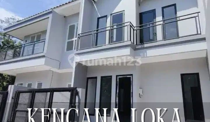 Sold Quickly, Good Modern Minimalist House, Very Strategic Location in Kencana Loka, BSD