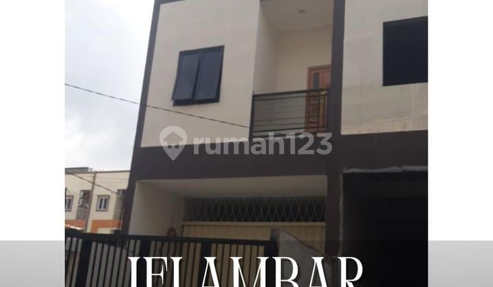 Dijual Cepat Rumah Baru bisa untuk Usaha di Jelambar, Jakarta Barat