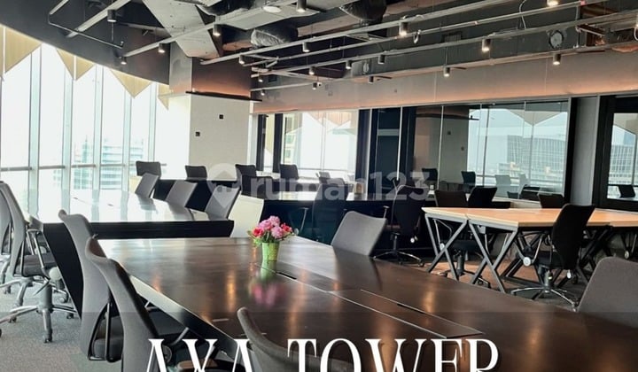 Dijual / Disewa Office Space Full Furnished Sangat Strategis di Axa Tower, Jakarta Selatan