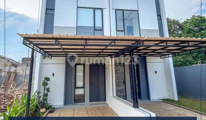 For Sale!! Smart Home Siap Huni Lingkungan Nyaman Bebas Banjir Lokasi Sangat Strategis Di Sawangan, Depok