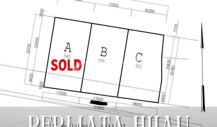 Dijual Cepat 2 Kavling Siap Bangun Lokasi Straregis di Permata Hijau, Jakarta Selatan