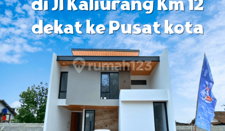 Rumah 2 Lantai Dalam Cluster di Sleman 7 Menit ke Kampus Uii Pusat