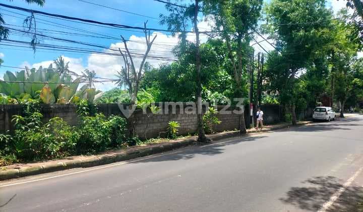 LAND FOR SALE / Jual Tanah di Jalan Raya Sanggingan Ubud Bali