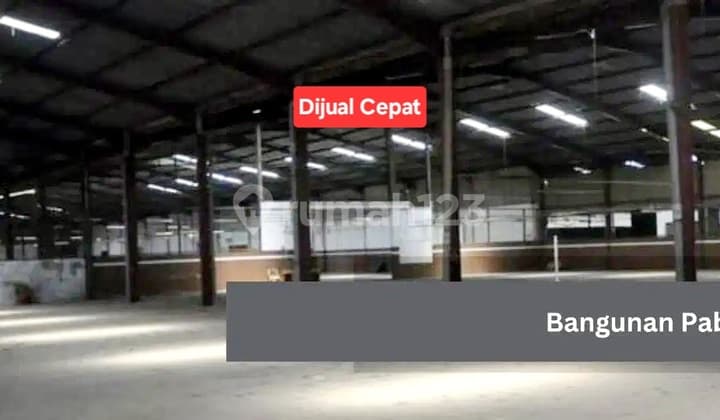 Tanah dan Bangunan Eks Gudang 1 Menit Ke Tol Ciperna Cirebon