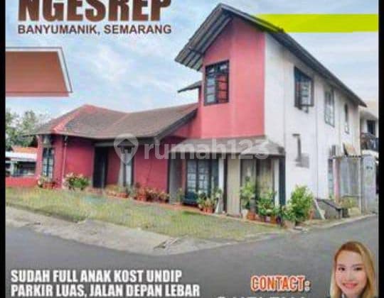 Rumah kos tengah kota Semarang terisi penuh siap pakai dekat kampus Undip dekat tol di Ngesrep Tembalang Banyumanik Semarang selatan