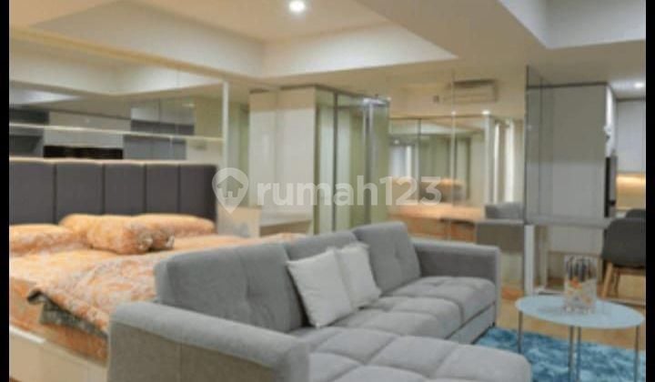 Furnished Studio Apartment 2 Units Combined Downtown Semarang City Center Near Simpang Lima For Rent At Warhol Louis Kienne Apartment Simpang Lima Central Semarang