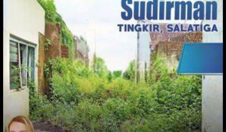 Tanah strategis tengah kota Salatiga ramai pusat kota dekat kampus UKSW dijual di Jendral Sudirman Tingkir Salatiga