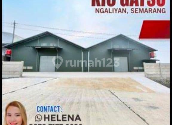 Gudang Baru Strategis Tengah Kota Semarang Dekat Tol Dekat Bandara Dekat Pantura Siap Pakai Disewakan Di Kawasan Industri Candi Kic Gatsu Ngaliyan Semarang Barat