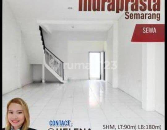 Ruko Tengah Kota Semarang Strategis Ramai Pusat Kota Pusat Bisnis Siap Pakai Dekat Kampus Udinus Dekat Stasiun Dekat Mall Disewakan Di Jalan Raya Indraprasta Semarang Tengah