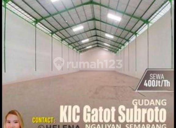 Gudang Strategis Tengah Kota Semarang Dekat Tol Dekat Bandara Dekat Pantura Disewakan Di Kawasan Industri Candi Kic Gatsu Ngaliyan Semarang Barat