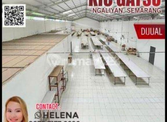 Gudang Strategis Tengah Kota Semarang Dekat Tol Dekat Bandara Dekat Pantura Dijual Di Kawasan Industri Candi Kic Gatsu Ngaliyan Semarang Barat