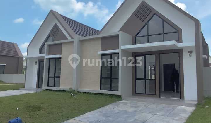 Rumah Strategis Asri cluster premium dekat KRL Podomoro Tenjo