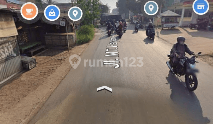 DIJUAL TANAH 5000 MTR2 DI SETU BEKASI JALAN MT HARYONO LEBAR MUKA 30 MTR