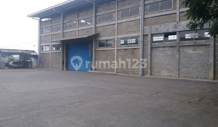 Di Jual Gudang 1 Hektar + Bangunan 3000 Meter di Bekasi Timur Ex Pabrik Stamping Dan Baja Ringan, Fasilitas Oke