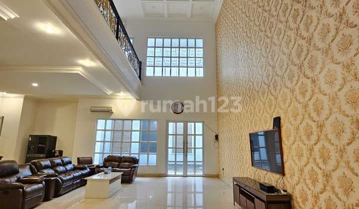 European Modern House with Double High Ceiling Full Marble in Sutera Buana Alam Sutera