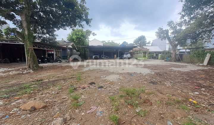 Disewakan Tanah Pinggir Jalan Raya Puspitek Strategis SHM Bebas Banjir