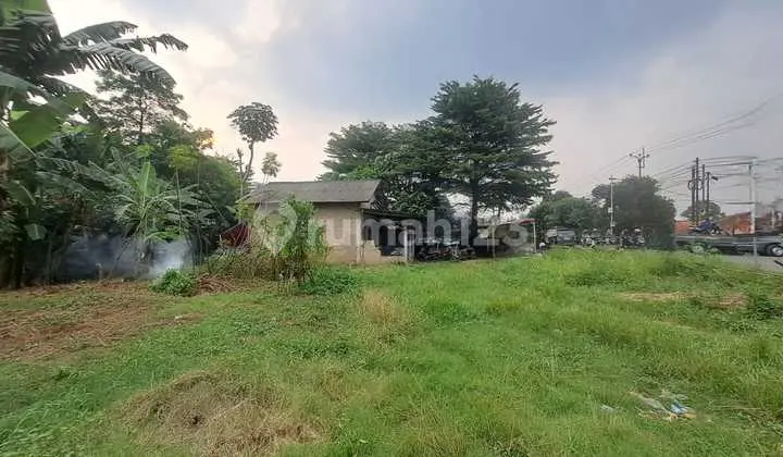 Dijual Tanah Strategis Pinggir Jalan Raya Parung SHM