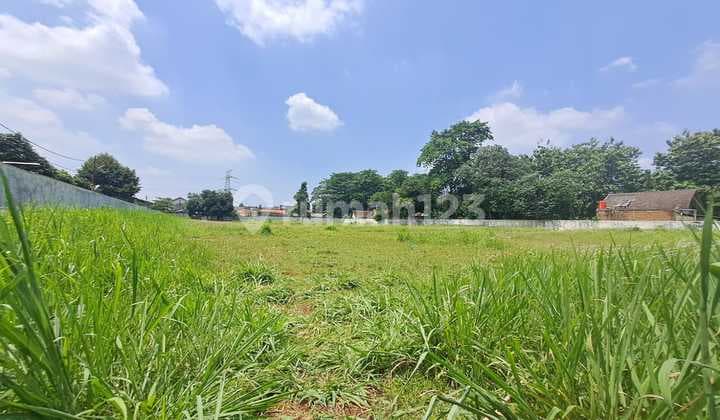 Dijul Tanah Pinggir Jalan Raya Pamulang Tangerang Selatan SHM Lokasi Strategis