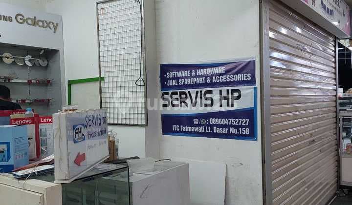 Kios Siap Huni Lokasi Strategis di Itc Fatmawati, Kebayoran Baru, Jakarta Selatan