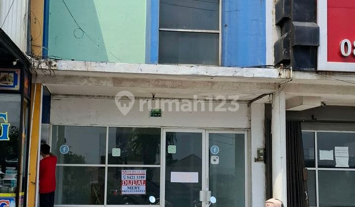 Dijual Ruko Strategis Hadap Jalan Utama Ramai Dekat Stasiun Tol Universitas Mall