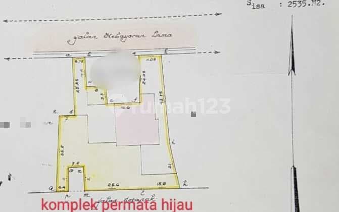 Dijual Tanah Di Jalan Utama Kebayoran Lama