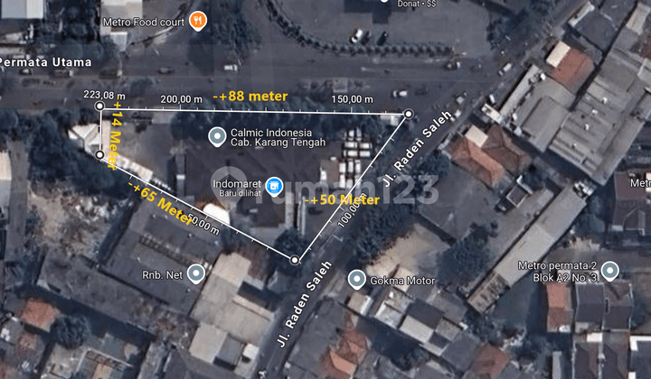 Dijual Tanah Super Strategis di Karang Tengah Metro Permata