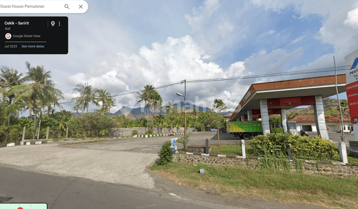 Dijual Tanah Tepi Jalan Utama di Pemuteran Bali Jl Cekik Seririt