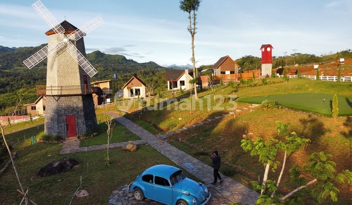Tanah Kavling Siap Bangun Rumah/ Villa View Pegunungan Legalitas SHM