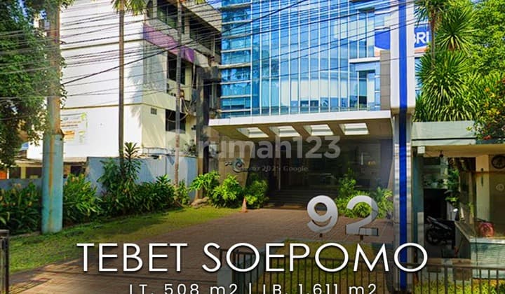 Dijual Bangunan Komersil Siap Pakai Strategis Tebet
