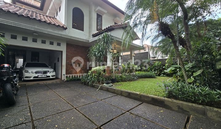 For Sale Beautiful Lush 2-Story House on Jl. Langsat, Kebayoran Baru