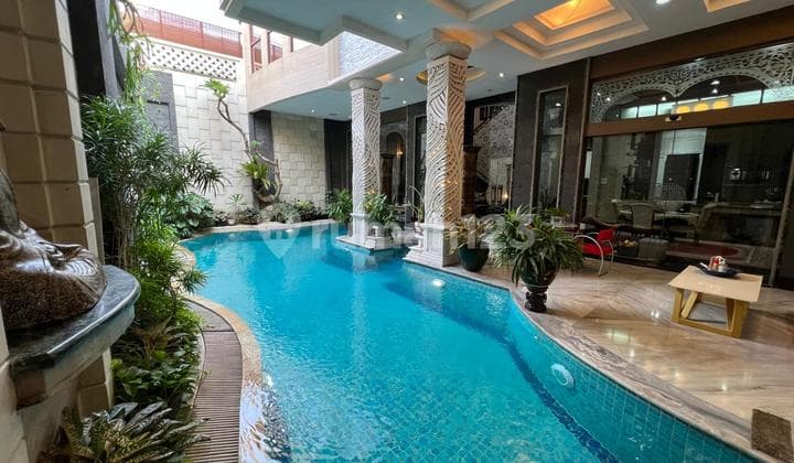 Turun Harga Rumah Mewah Nuansa Villa Bali Di Pondok Indah