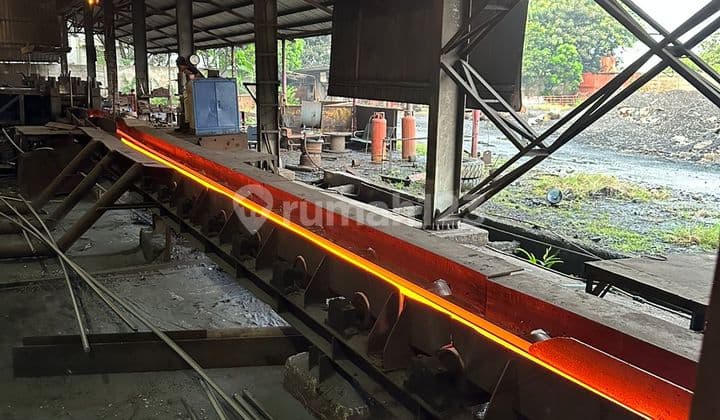 Pabrik Besi 4,1 Ha di Balaraja - Dijual Lengkap dengan Pt & Perizinan