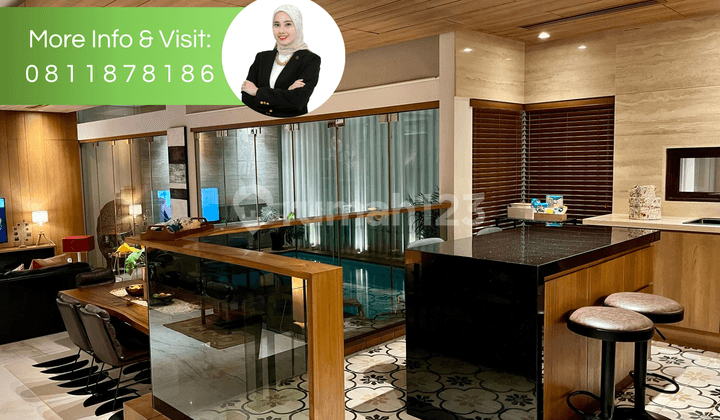 Rumah Mewah 3 Lantai Siap Huni dalam Cluster Puri Bintaro | KH