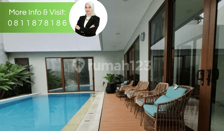 Rumah Luas dengan Swimming Pool di Camar Sektor 3 Bintaro | KH