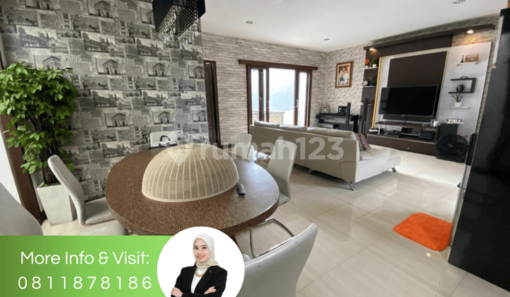 Semi-Furnished House with Swimming Pool in Sector 9 Bintaro | KH