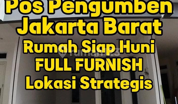 Rumah Murah Siap Huni Full Furnish, Pos Pengumben, Jakarta Barat
