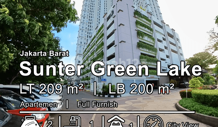 Apartemen Green Lake Sunter Siap Huni Full Furnish