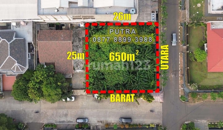 Tanah Luas di Komplek Sunrise Garden, Jakarta Barat