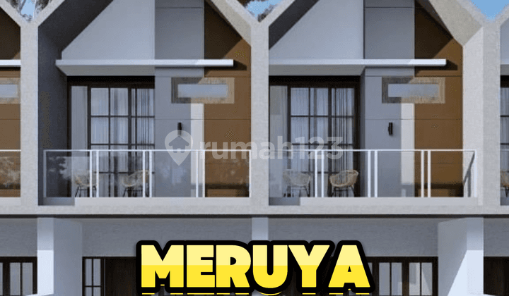 Dijual Rumah Baru Indent Design Scandinavian, Meruya, Jakarta Barat