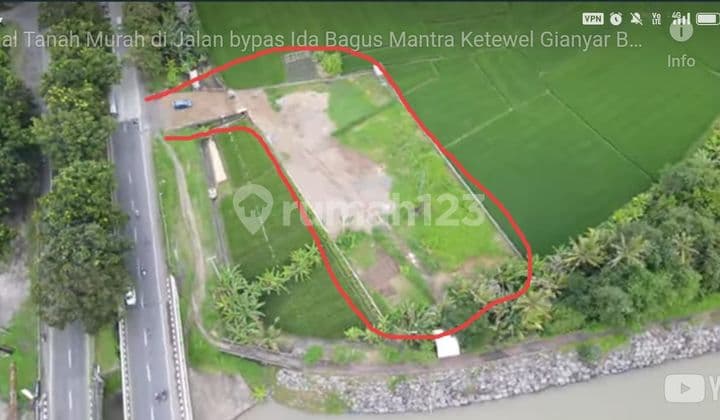 TOP URGENT DI JUAL TANAH LOKASI LEBIH GIANYAR
