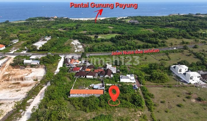 Affordable Large 1500M2 Land with Ocean View Near Apurva Kempinski Nusa Dua
