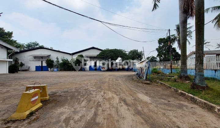 Gudang Dan Pabrik Cikokol Luas Strategis Masih Terawat