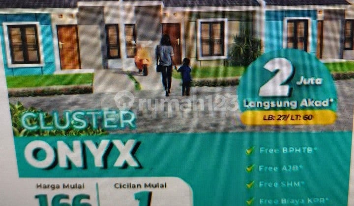 Cukup Booking 2 Jt All In Cicilan 1 Jt di Permata Mutiara Maja